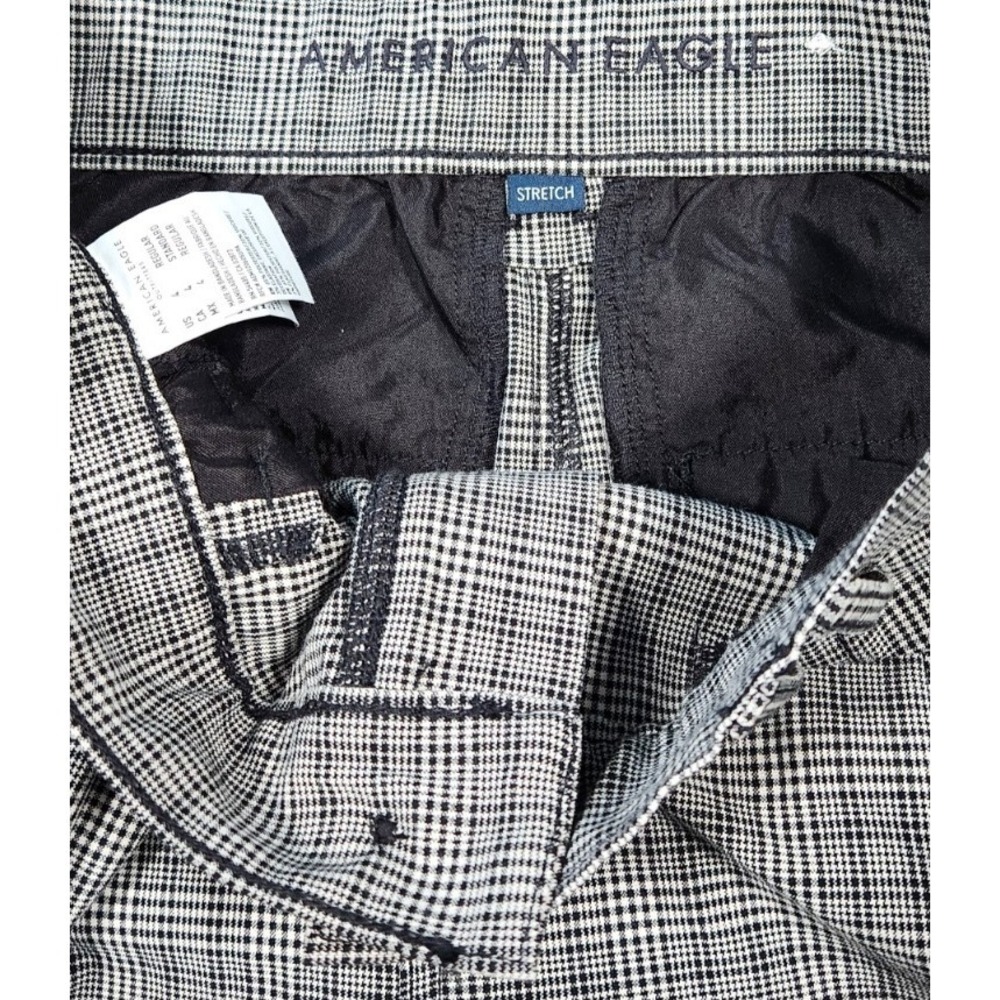 American Eagle Stretch Super Hi-Rise‎ Wide Leg Dress Pants Size 4 - Picture 4 of 5